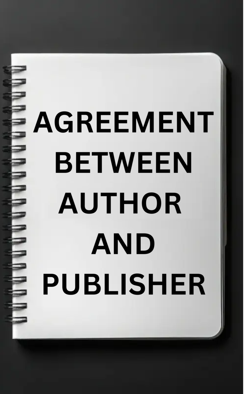 AGREEMENT BETWEEN AUTHOR AND PUBLISHER