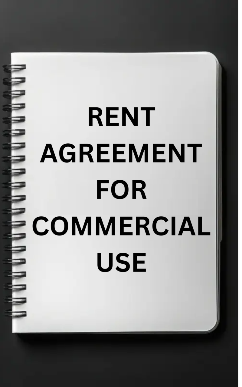 RENT AGREEMENT FOR COMMERCIAL USE